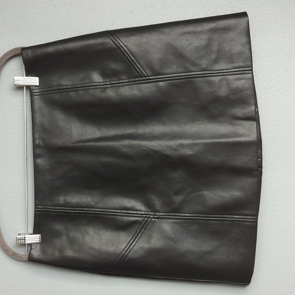 bagatelle Dresses & Skirts - NWT. Bagatelle Faux leather skirt. Women's black faux leather skirt. Size Large.